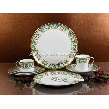 Christmas Design Porcelain Dinnerware